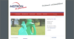 Desktop Screenshot of meitron.com